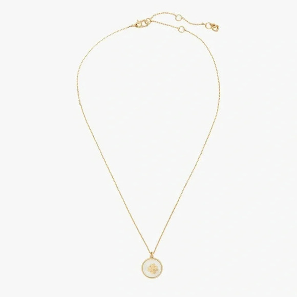 KATE SPADE NWT SPADE ON SPADE 16 IN NECKLACE - Picture 2 of 4